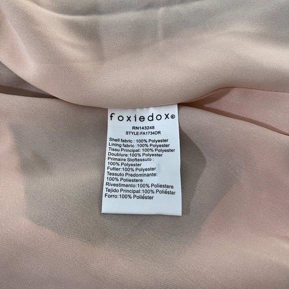 Anthropologie Womens Foxiedox Colorete Asymmetric Striped Wrap Dress Medium NEW - Picture 9 of 16